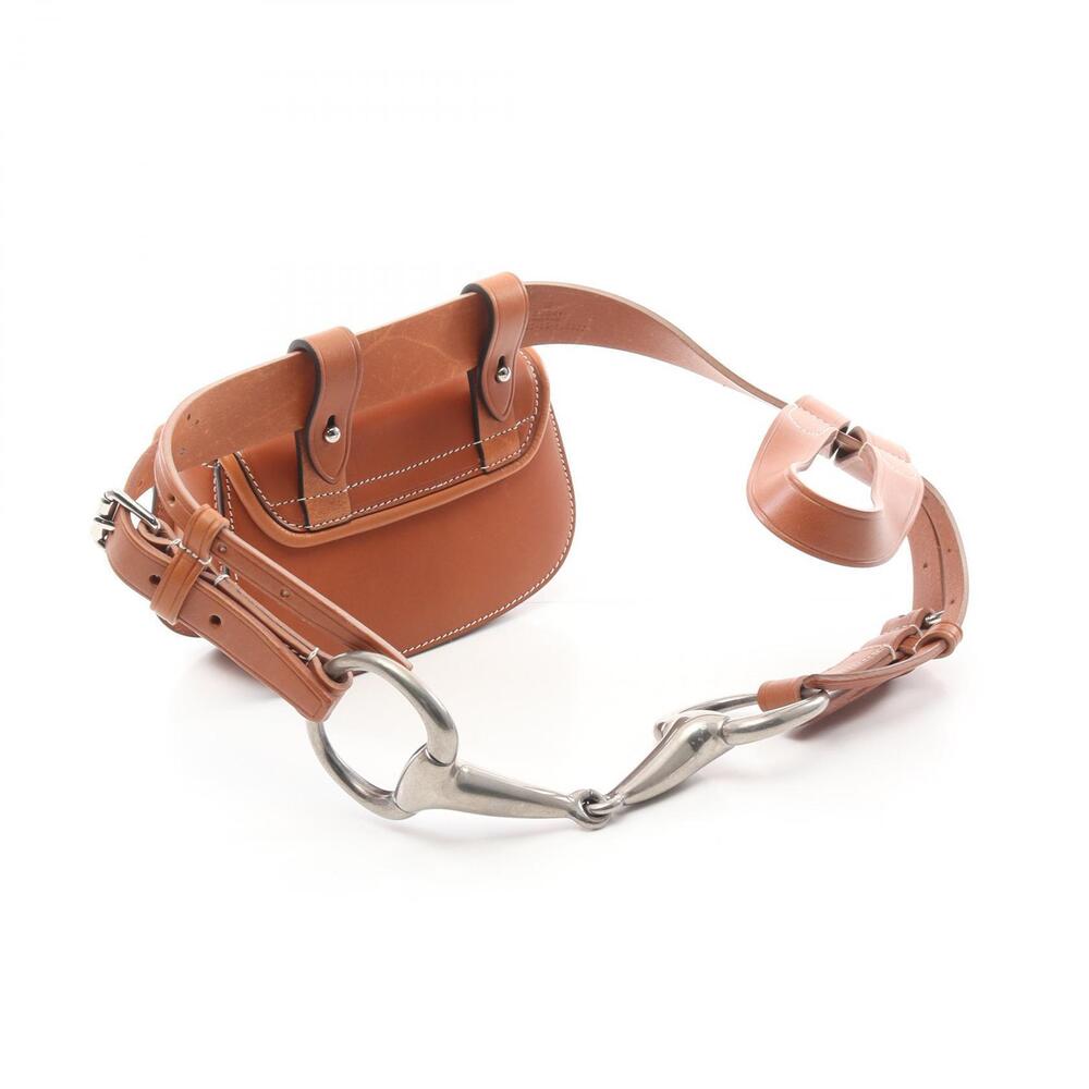 Gucci Bamboo Belt Bag Waist Body Belt Crossbody Brown Leather - Picture 2 of 5